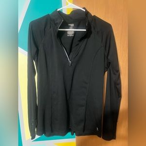 Black quarter zip
